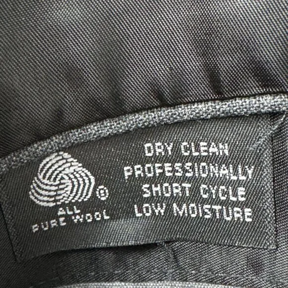 Burberrys Gray Pure Wool 2 Button Single Vent Sport Coat Blazer 38R - Picture 9 of 15